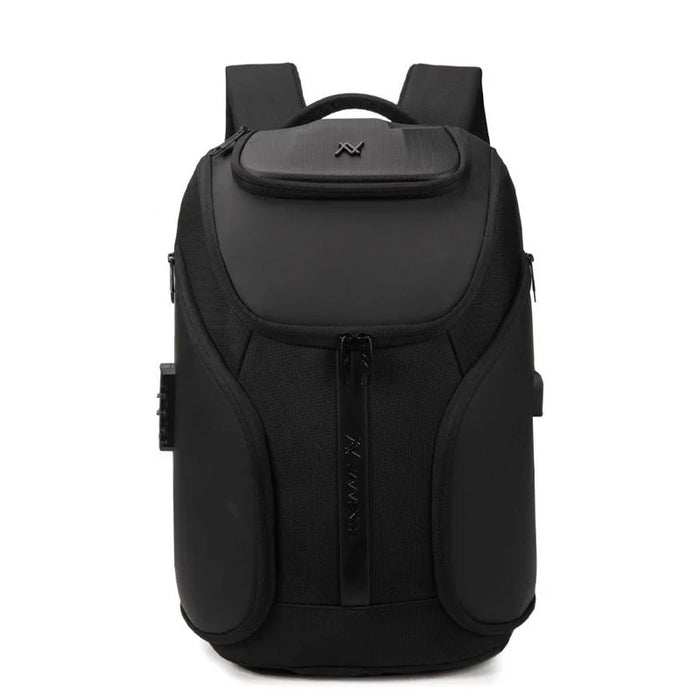 حقيبة ظهر LAVVENTO (BG944) للابتوب، بتصميم كاجوال للاستخدام اليومي، مناسبة لأجهزة اللابتوب حتى 15.6 بوصة، مقاومة للماء ومضادة للسرقة، باللون الأسود