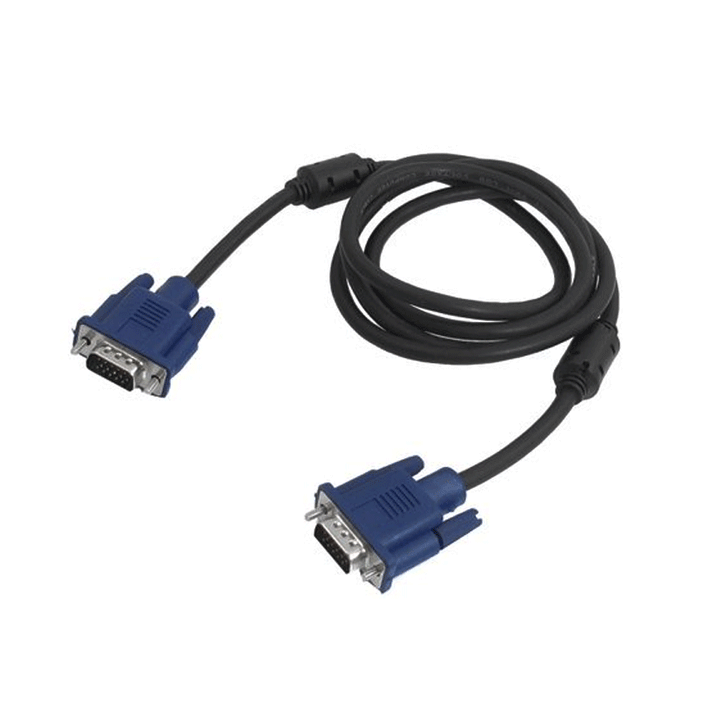 LCD VGA Cable 1.8M (USED)-VGA Cable-GENERIC-Computer Accessories, COMPUTERS, PC Cables, VGA Cable-الدباح-El Dabbah