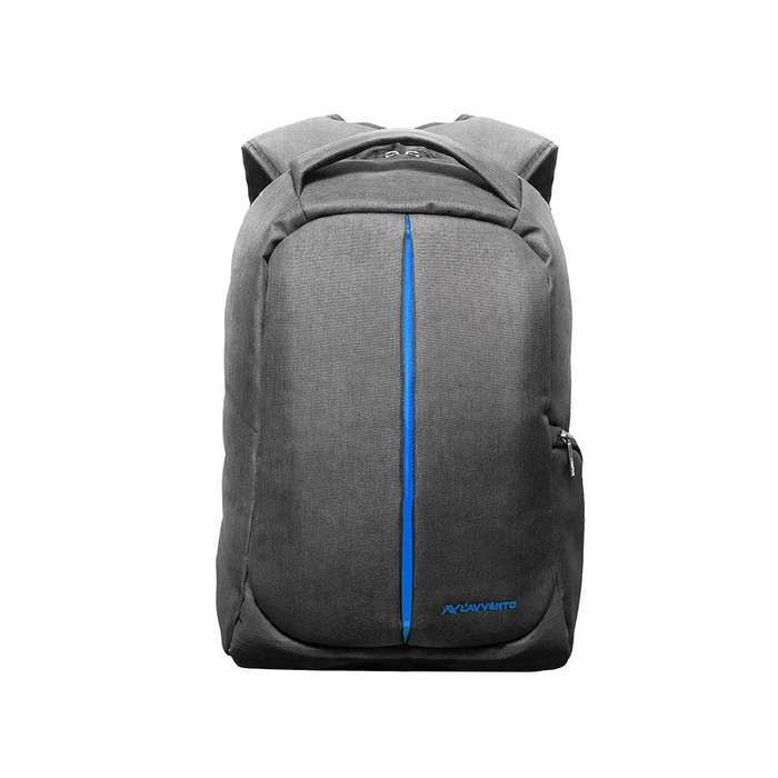 L AVVENTO BG04A Discovery Laptop Anti-Theft Backpack fit up to 15.6 Nylon with Padded Laptop Compartment - MULTICOLORS