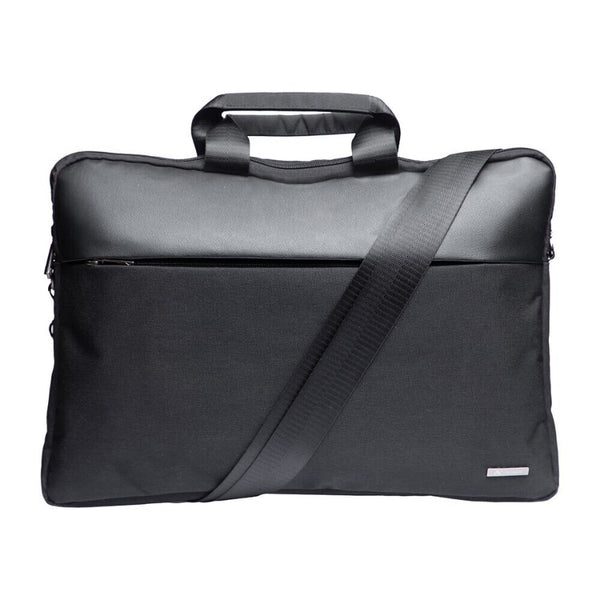 L AVVENTO (BG607) Laptop Sleeve High Quality Micro Fiber Material 15.6 - Black-eldabbah-الدباح