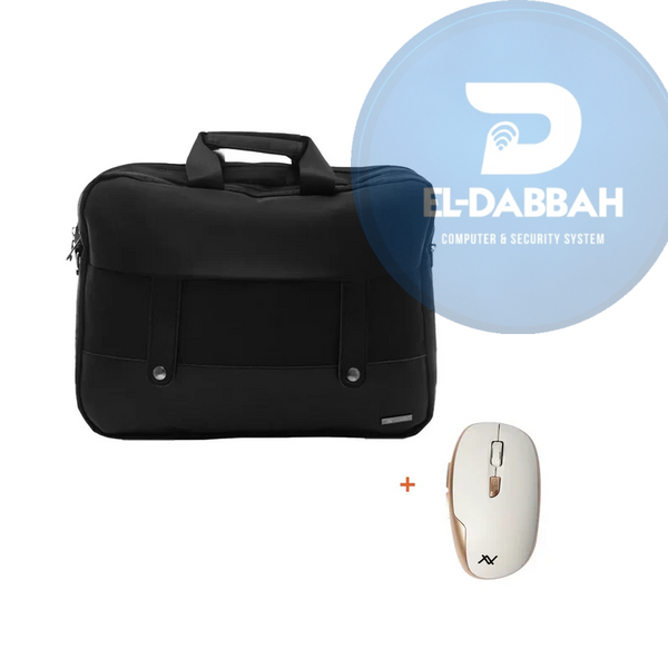 L AVVENTO (BG733) Laptop office Double Shoulder Bag fits up to 15.6