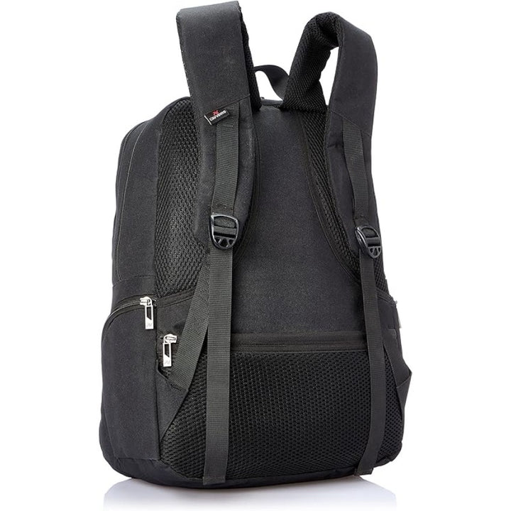 L AVVENTO BG73B Discovery Backpack fit laptops up to 15.6  with Padded Laptop compartment +PU - Black-eldabbah-الدباح