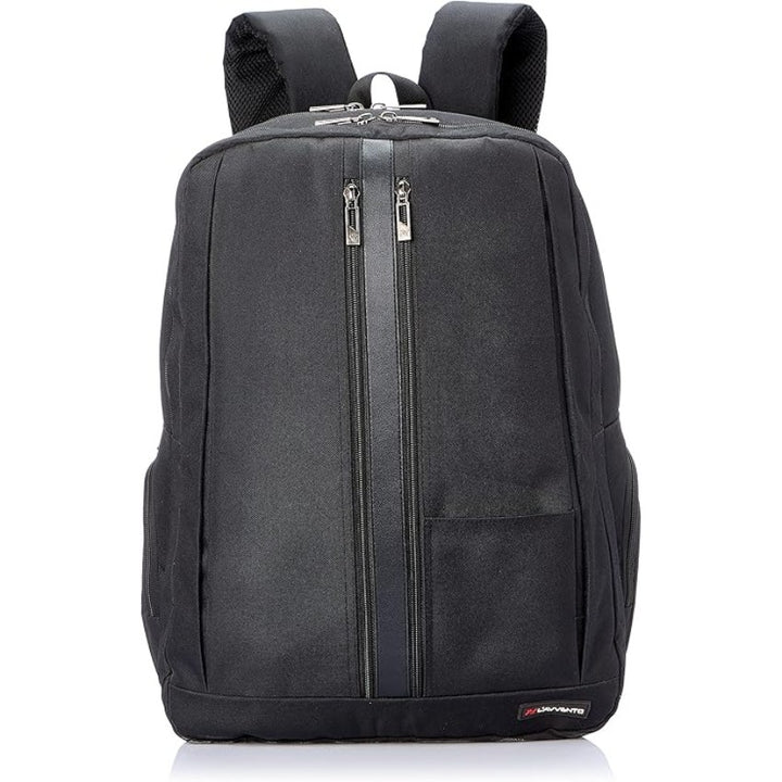 L AVVENTO BG73B Discovery Backpack fit laptops up to 15.6  with Padded Laptop compartment +PU - Black-eldabbah-الدباح