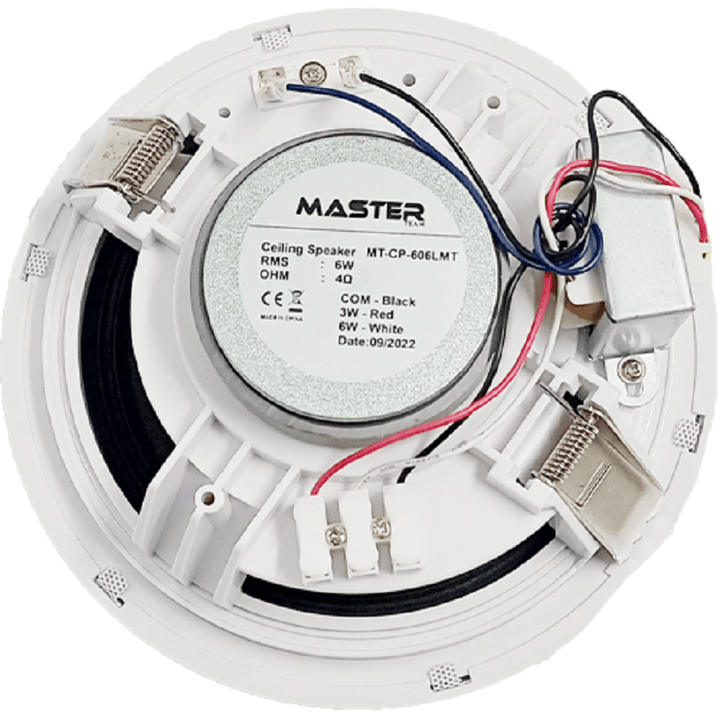 MASTER TEAM 606LMT 18CM CEILING SPEAKER-CEILLING SPEAKER-MASTER TEAM-SMART SYSTEMS, Sound Systems-الدباح-El Dabbah