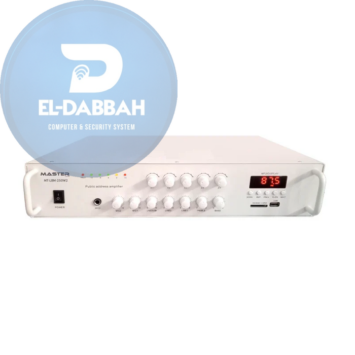 مكبر صوت MASTER TEAM MT-LBM-120W2 بقدرة 120 وات