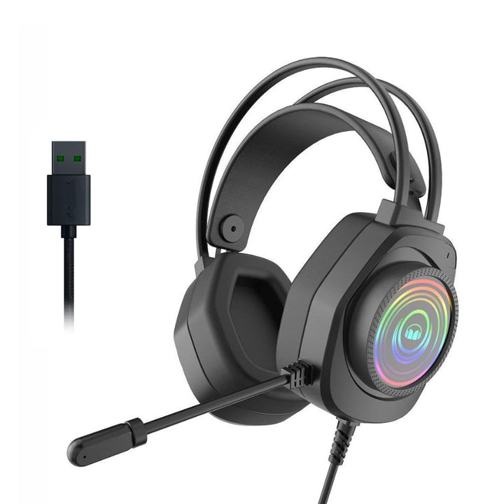 MONSTER(N5 LITE) RGB Gaming HeadPhone With MIC (USB)-eldabbah-الدباح