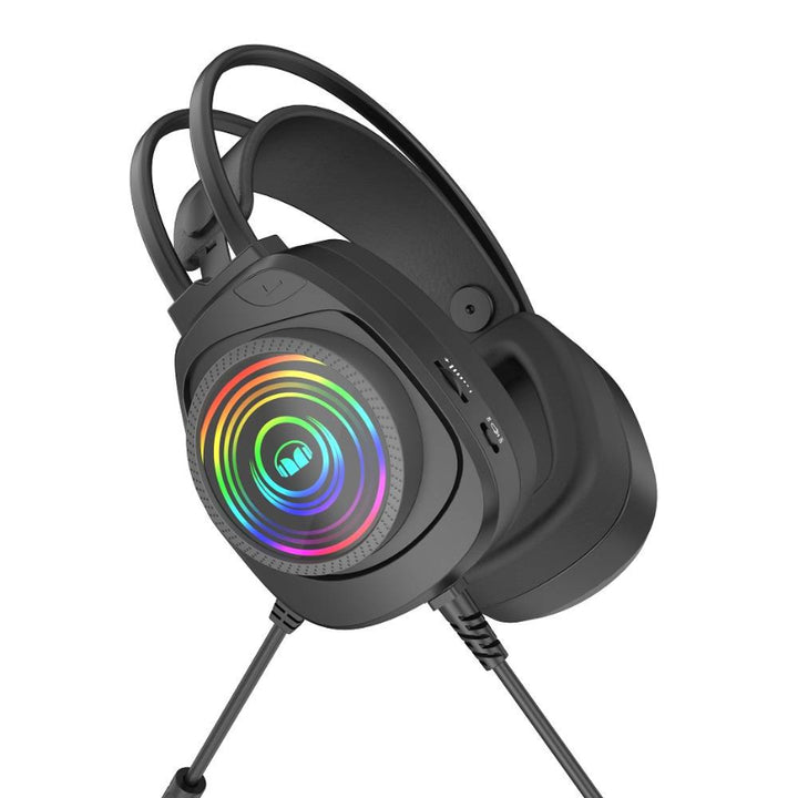 MONSTER(N5 LITE) RGB Gaming HeadPhone With MIC (USB)-eldabbah-الدباح