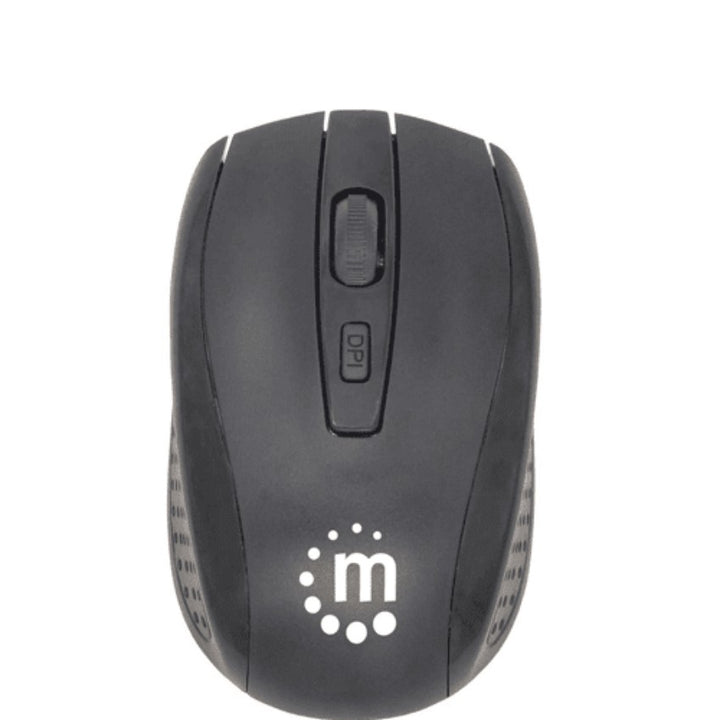 Manhattan Wireless Keyboard and Optical Mouse Set - 178990 - Black-eldabbah-الدباح