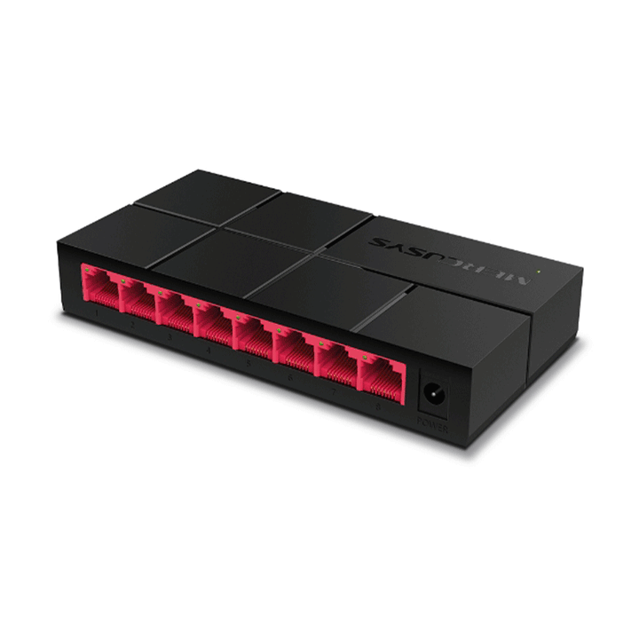 Mercusys MS-108G 8-PORT Network Switch 10/100/1000Mbps-NETWORK SWITCH-Mercusys-NETWORK, SWITCH-الدباح-El Dabbah