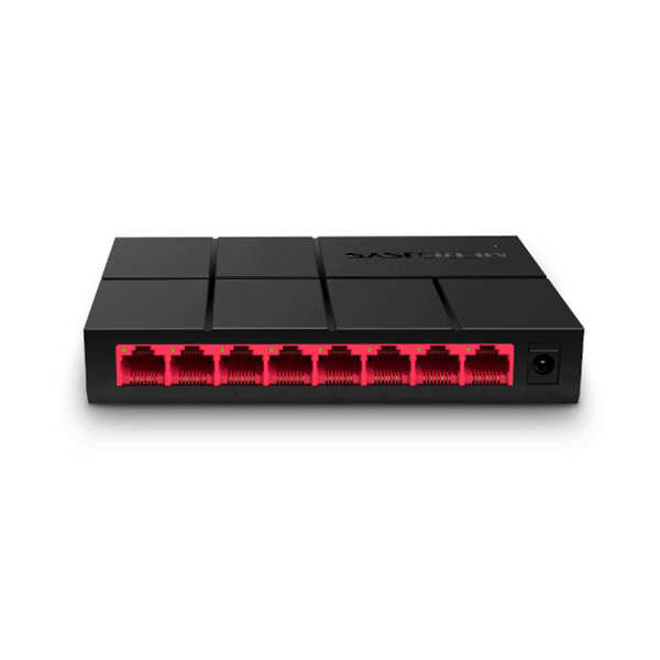 Mercusys MS-108G 8-PORT Network Switch 10/100/1000Mbps-NETWORK SWITCH-Mercusys-NETWORK, SWITCH-الدباح-El Dabbah