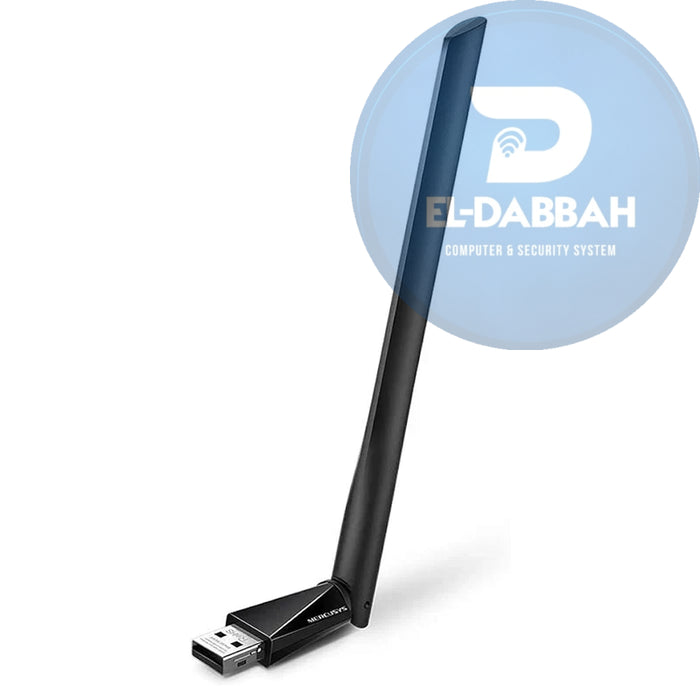 Mercusys MU6H AC650High Gain Wireless Dual Band USB Adapter (USB)