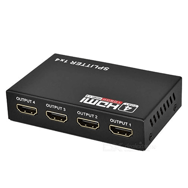 Mixmax 4-PORT HDMI 1080 SPLITTER-HDMI SPLITTER-Mixmax-Computer Solutions, COMPUTERS, HDMI Switch-الدباح-El Dabbah