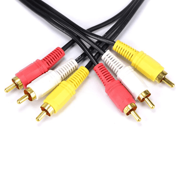 Mixmax Audio Video Cable  3X3-Connector-Mixmax-Computer Accessories, COMPUTERS, PC Cables, Sound Cables-الدباح-El Dabbah