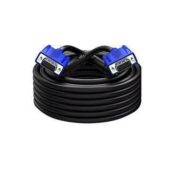 Mixmax LCD Cable 10M (Black)-VGA Cable-Mixmax-Computer Accessories, COMPUTERS, PC Cables, VGA Cable-الدباح-El Dabbah