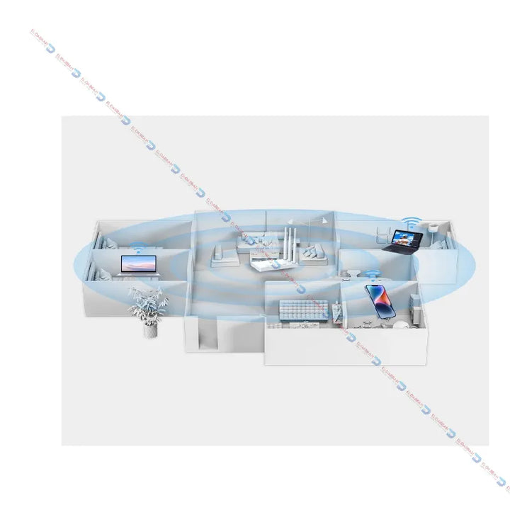 NETIS  WF2409E  MULTI-MODE WIRELESS ROUTER 3  Antennas--الدباح ستور----”" -eldabbah—
