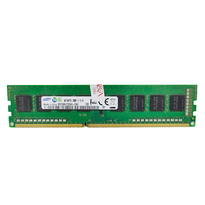 رامة كمبيوتر DDR3 سعة 4 جيجابايت بسرعة 12800 ميجاهرتز، مستعملة من شركة الدباح، مناسبة لأجهزة الكمبيوتر المكتبية.