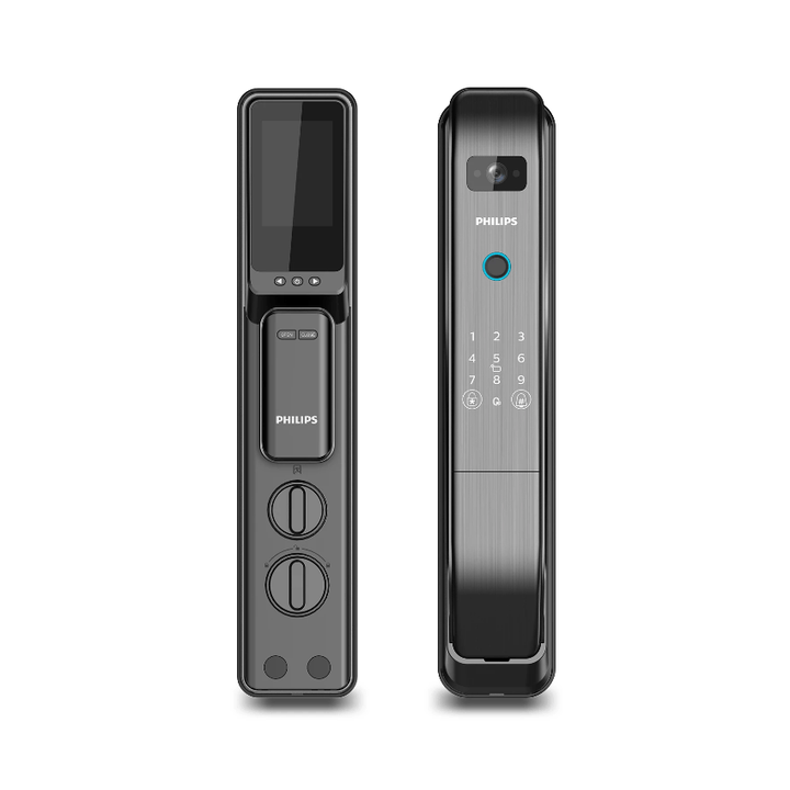 Philips DDL303-VP-5HWS Smart  Video Door Lock(Black) - eldabbah-الدباح