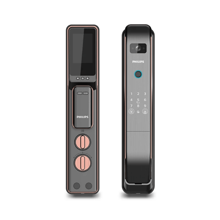 Philips DDL303-VP-5HWS Smart  Video Door Lock (Copper) - eldabbah-الدباح