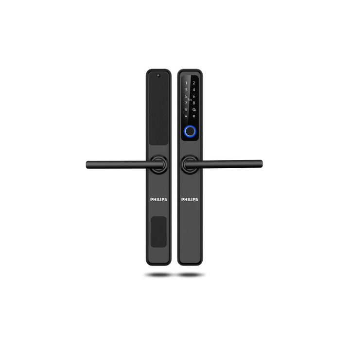 Philips DDL608-5HWS Liver-lock Door Lock (Black) - eldabbah-الدباح