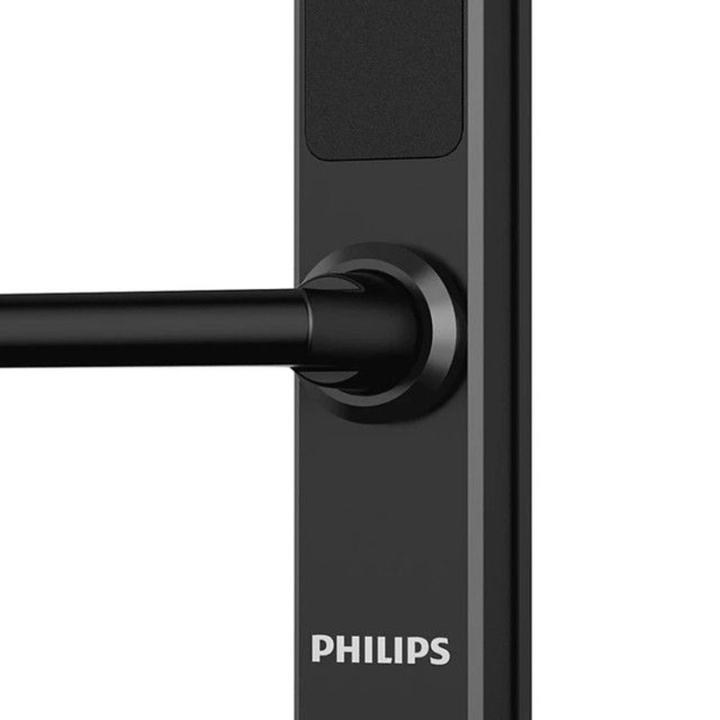 Philips DDL608-5HWS Liver-lock Door Lock (Black) - eldabbah-الدباح