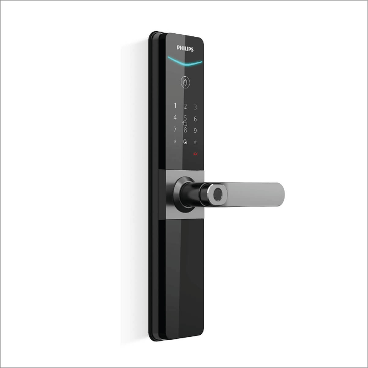 Philips DDL610-5HBS Push-Pull Smart Door Lock (Gray) - eldabbah-الدباح