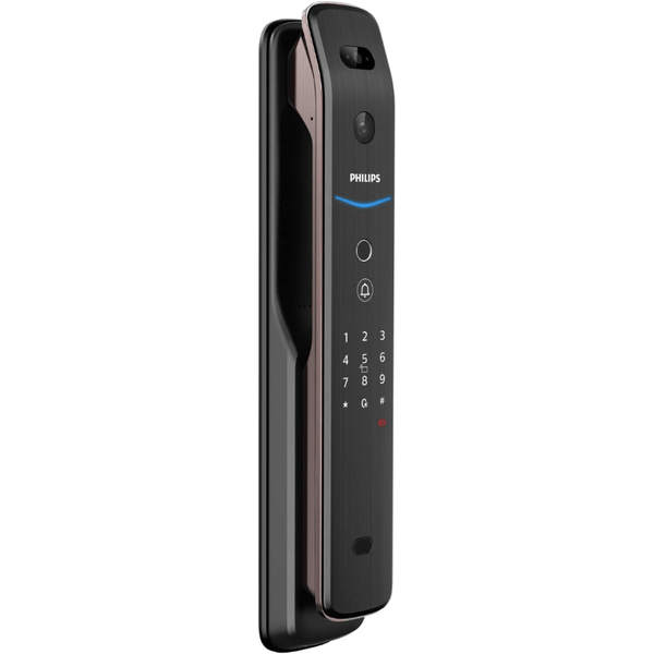 Philips DDL709-FVP-7HWS Push-Pull Smart Door Lock (Copper) - eldabbah-الدباح