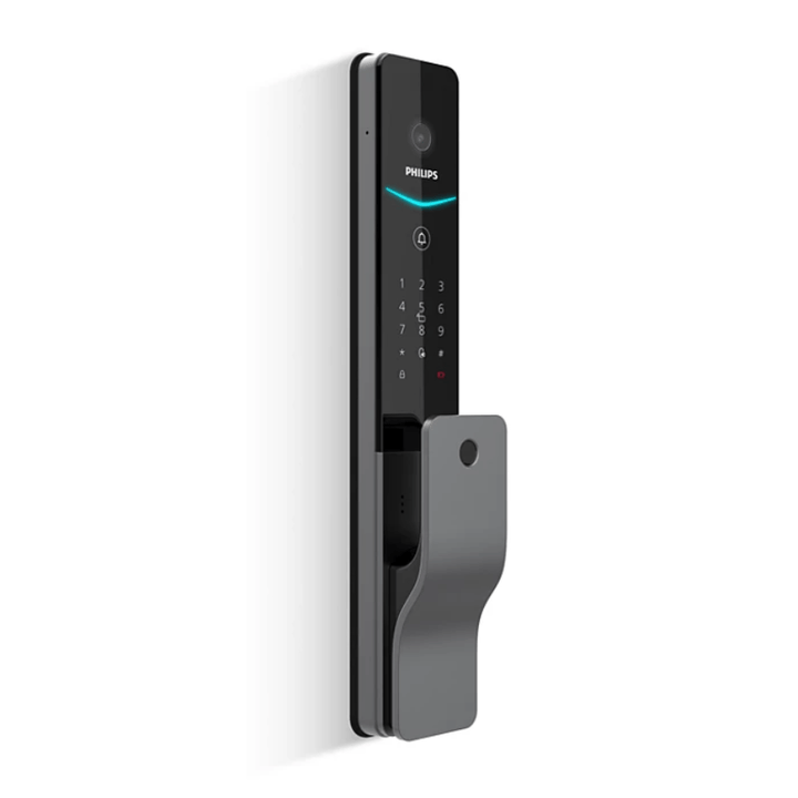 Philips DDL720-MVP-17HWS  Push-Pull Smart Door Lock (Sky Gray) - eldabbah-الدباح