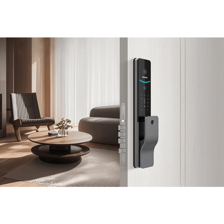 Philips DDL720-MVP-17HWS  Push-Pull Smart Door Lock (Sky Gray) - eldabbah-الدباح