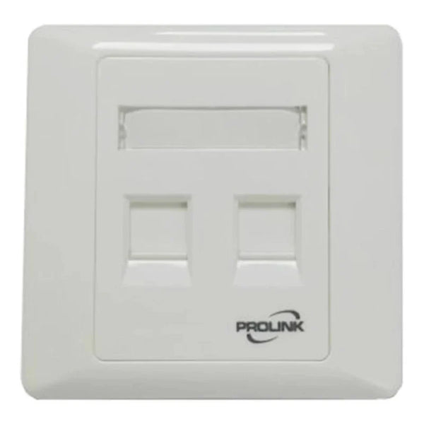 ProLink Faceplate 2 Port UK type -eldabbah-الدباح