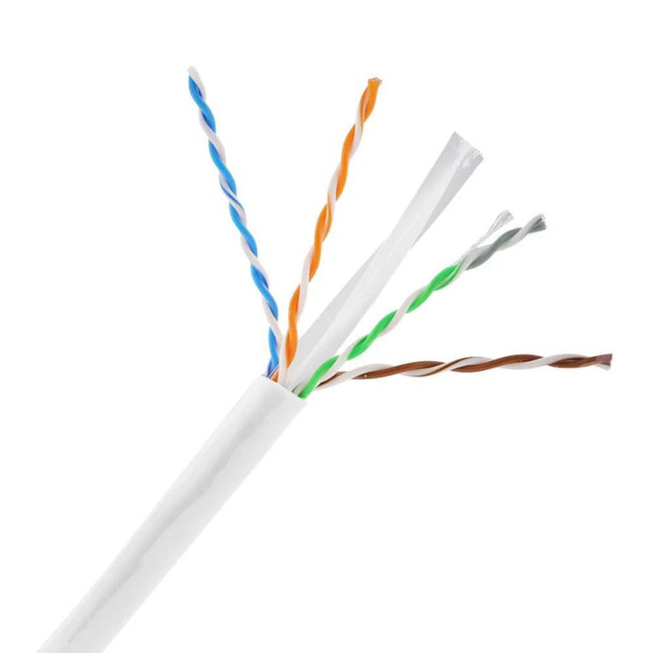 Prolink PVC Network Cable 305m Cat6 U/UTP - White-eldabbah-الدباح