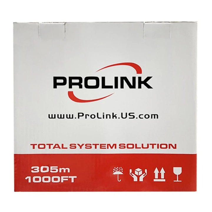 Prolink PVC Network Cable 305m Cat6 U/UTP - White-eldabbah-الدباح