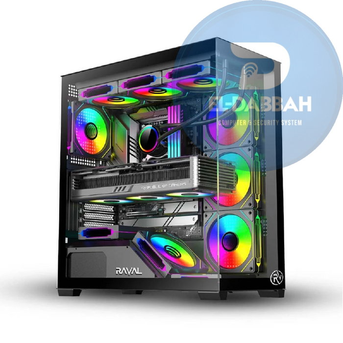 RAVAL 7FAN ARGB CASE GAMING