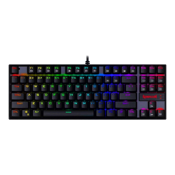 Redragon K552 rainbow ( blue SW) Keyboard Gaming-Gaming Keyboard-REDRAGON-Computer Accessories, COMPUTERS, Keyboard-الدباح-El Dabbah