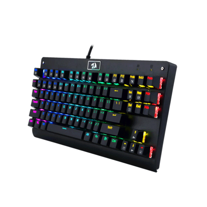 Redragon K568 rainbow ( brown SW) Keyboard Gaming-Gaming Keyboard-REDRAGON-Computer Accessories, COMPUTERS, Keyboard-الدباح-El Dabbah