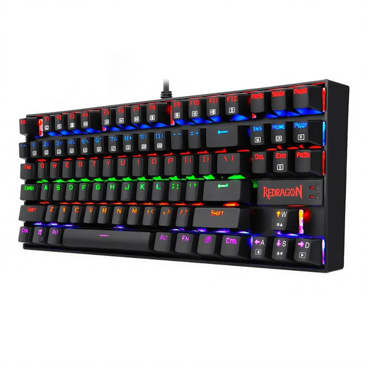 Redragon K552 rainbow (RED SW KR) Keyboard Gaming-eldabbah-الدباح