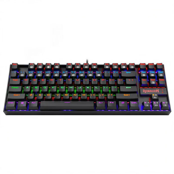 Redragon K552 KUMARA RAINBOW RGB Backlit Mechanical Gaming Keyboard Blue Switches