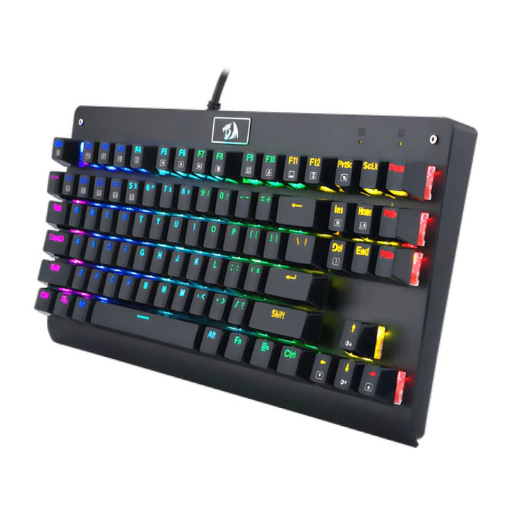 Redragon K568 rainbow (Blue SW) Keyboard Gaming-eldabbah-الدباح