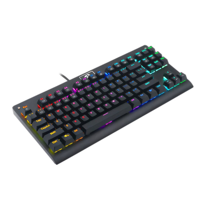 Redragon K568 rainbow (Blue SW) Keyboard Gaming-eldabbah-الدباح