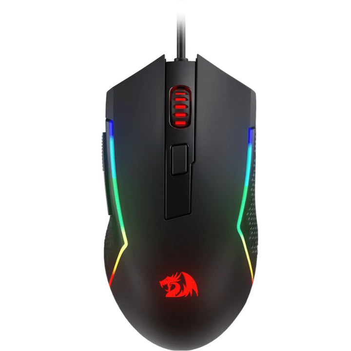 Redragon M616 TRIDENT RGB 10000 DPI Wired Optical Mouse-eldabbah-الدباح
