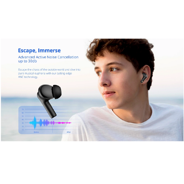 سماعات أذن لاسلكية Riversong Utopia H5 (EA271) TWS – أسود - second