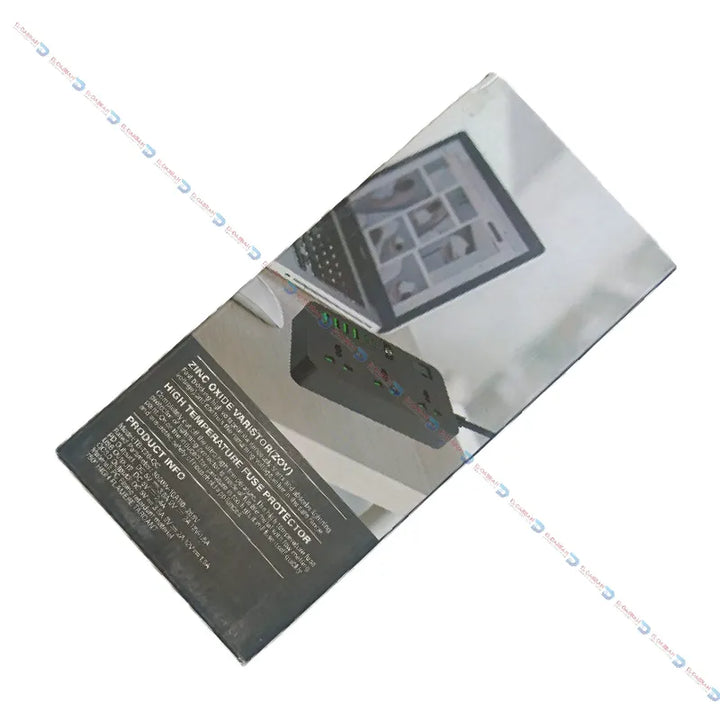 SOCKET SP-30 Power Strip 3Port + 4USB+2 TYPE C (New)--الدباح ستور----”" -eldabbah--