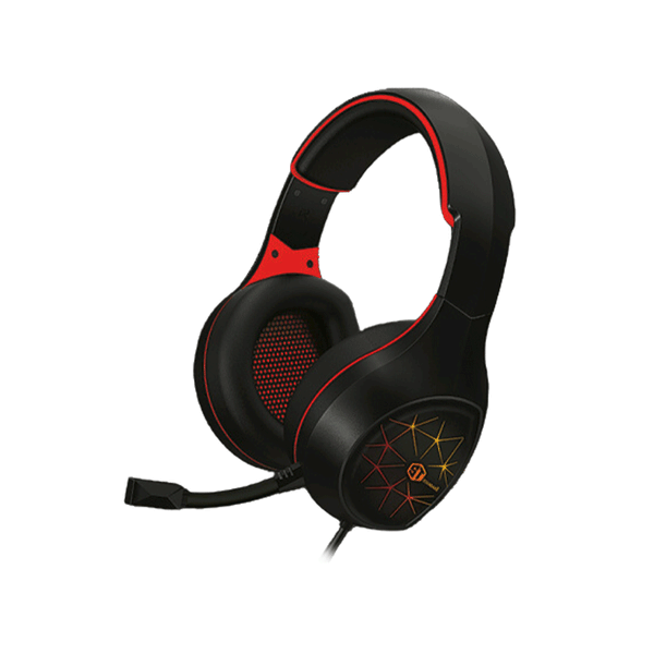 STANDARD GM-2100LR Light RED Smart HeadPhone-Headphone-ST-STANDARD-Computer Accessories, COMPUTERS, Headphone-الدباح-El Dabbah