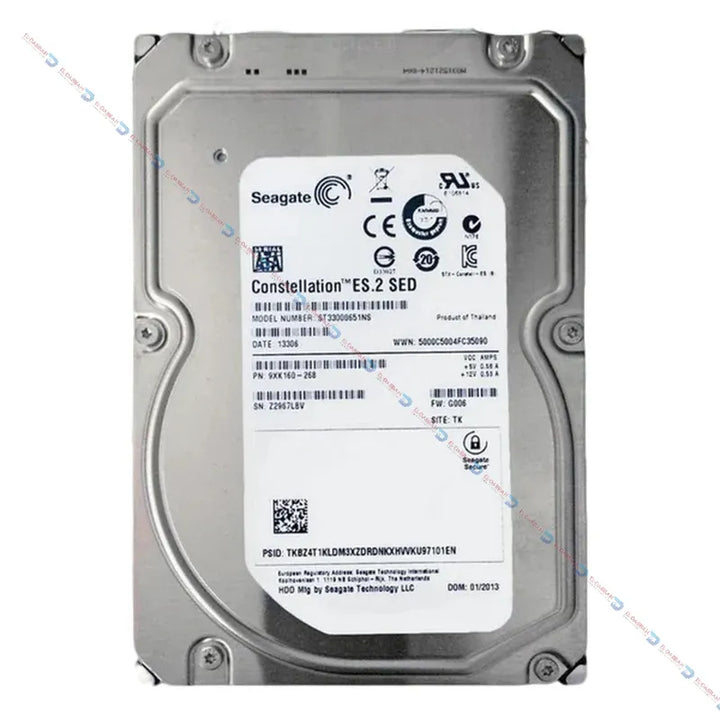 هارد Seagate داخلي مستعمل 1 تيرابايت – HDD 3.5 إنش لأجهزة الكمبيوتر المكتبي – تخزين موثوق من El Dabbah