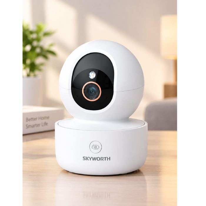 Skyworth Zeno3-360 degree rotation 3MP InDoor Camera Dual light