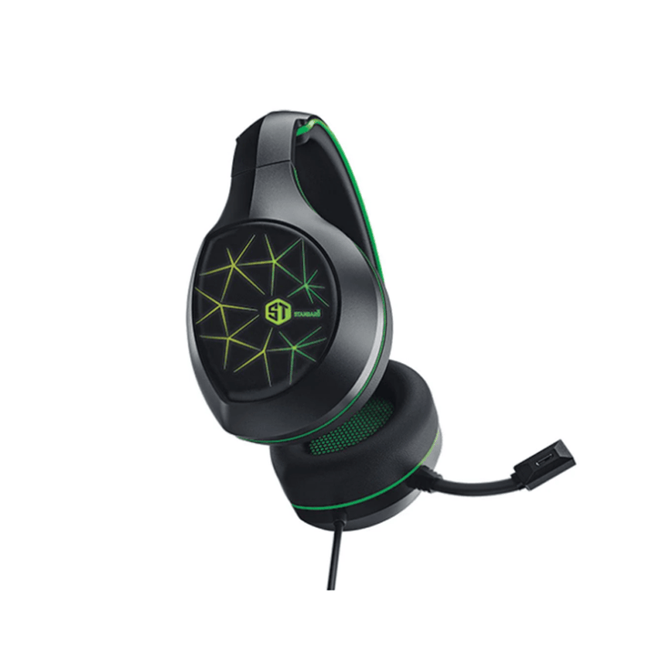 Standard GM-3501LG smart Headphone Light Green-Headphone-ST-STANDARD-Computer Accessories, COMPUTERS, Headphone-الدباح-El Dabbah