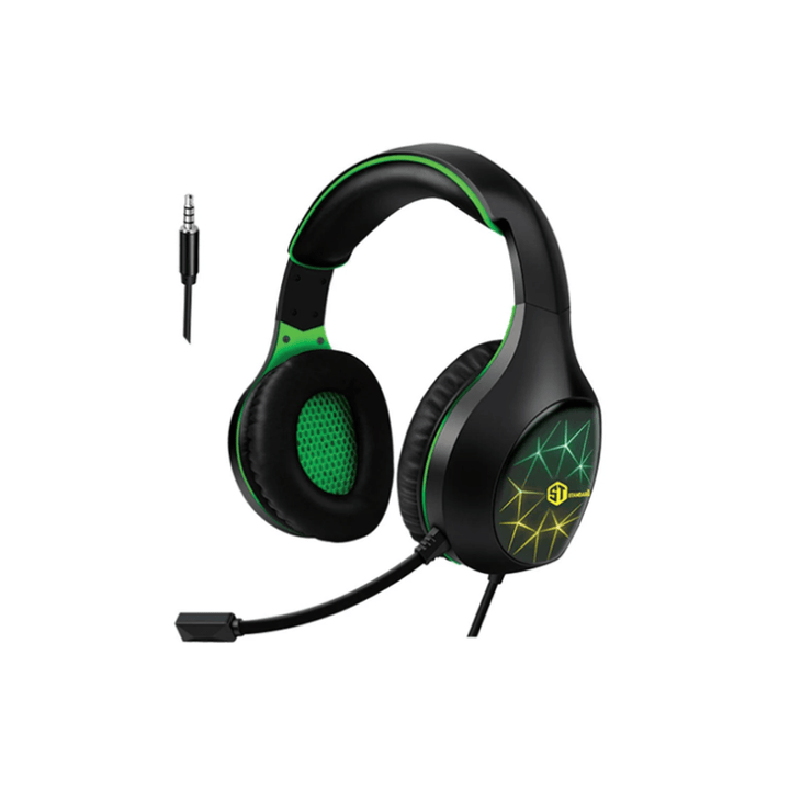 Standard GM-3501LG smart Headphone Light Green-Headphone-ST-STANDARD-Computer Accessories, COMPUTERS, Headphone-الدباح-El Dabbah