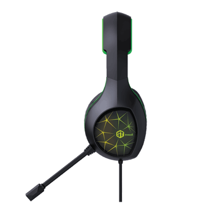 Standard GM-3502 smart Headphone Light Green-Headphone-ST-STANDARD-Computer Accessories, COMPUTERS, Headphone-الدباح-El Dabbah