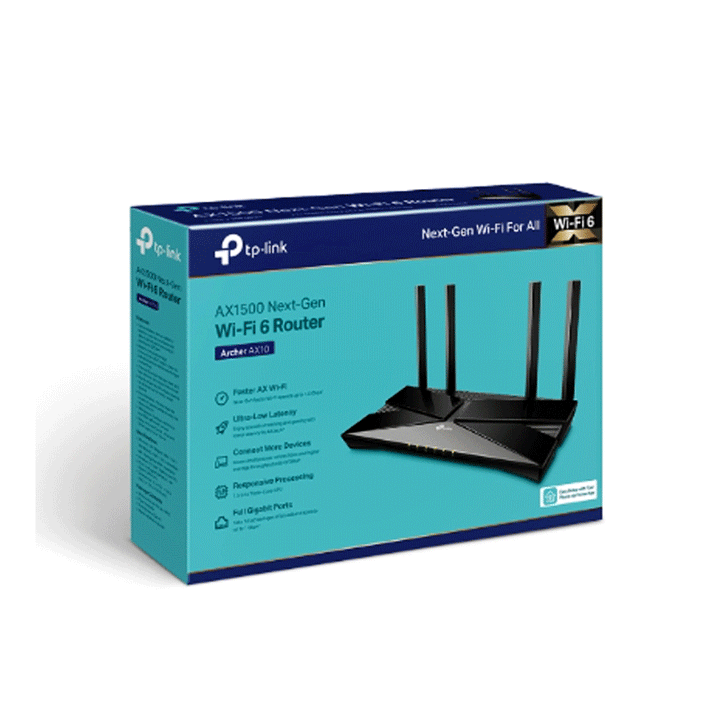 TP-Link Archer AX10 AX1500 Wi-Fi 6 Access Point 1500Mbps 4 Port 4 Antenna-Access Point-TP-LINK-Access Point, NETWORK-الدباح-El Dabbah