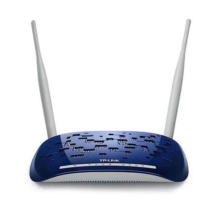 TP-Link TD-W9960 Wireless VDSL/ADSL Router 300Mbps 2 Antenna 4 PORT-Router-TP-LINK-NETWORK, Router-الدباح-El Dabbah