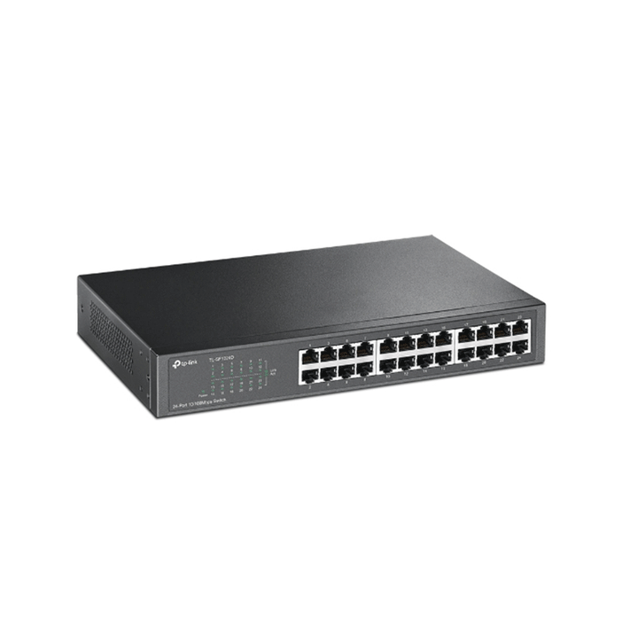 TP-Link TL-SF1024D Unmanaged Rackmount Switch 24 Port 10/100Mbps-NETWORK SWITCH-TP-LINK-NETWORK, SWITCH-الدباح-El Dabbah